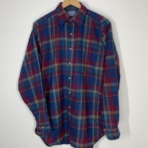 70s Pendleton Button Up Wool Flannel Shirt
